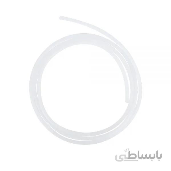 لوله متریال تفلون با قطرخارجی 4 و قطر داخلی 2 میلی متر / PTFE Teflon Tube 2x4mm