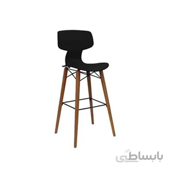 صندلی کانتر پایه چوبی نظری مدل آلگرا(تخفیف 10 درصدی)