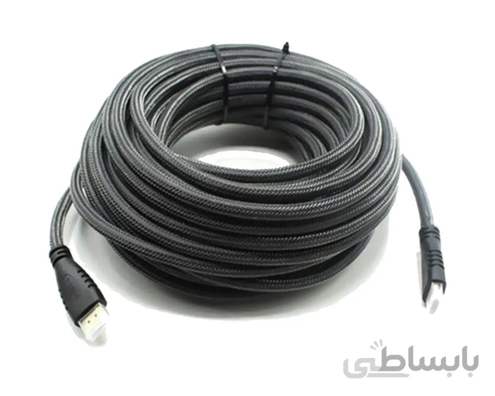 کابل HDMI 10 متری طوسی