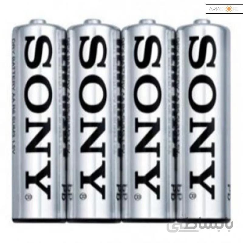 بسته 4 عددی باتری نیم قلمی سونی مدل نیو آلترا ا Sony New Ultra AAA Battery Pack of 4