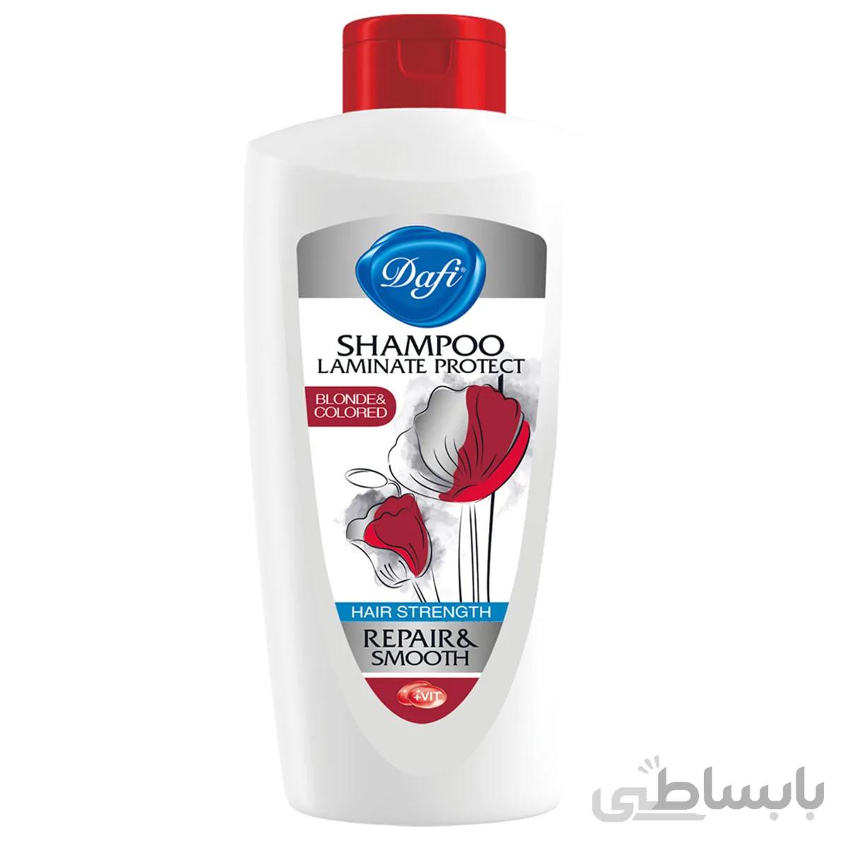 شامپو مخصوص موهای بلوند و رنگ شده دافی حجم 552 میل ا Dafi Shampoo Blonde & Colored Hair 552ml