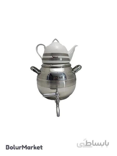 کتری وقوری نزاز ۱۸۰۰ خمره ایی ساده