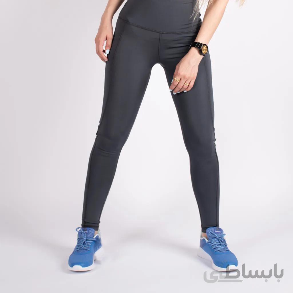 لگ اسلیم افکت جیبدار دودی – Agi Slim Effect Leggings Fume