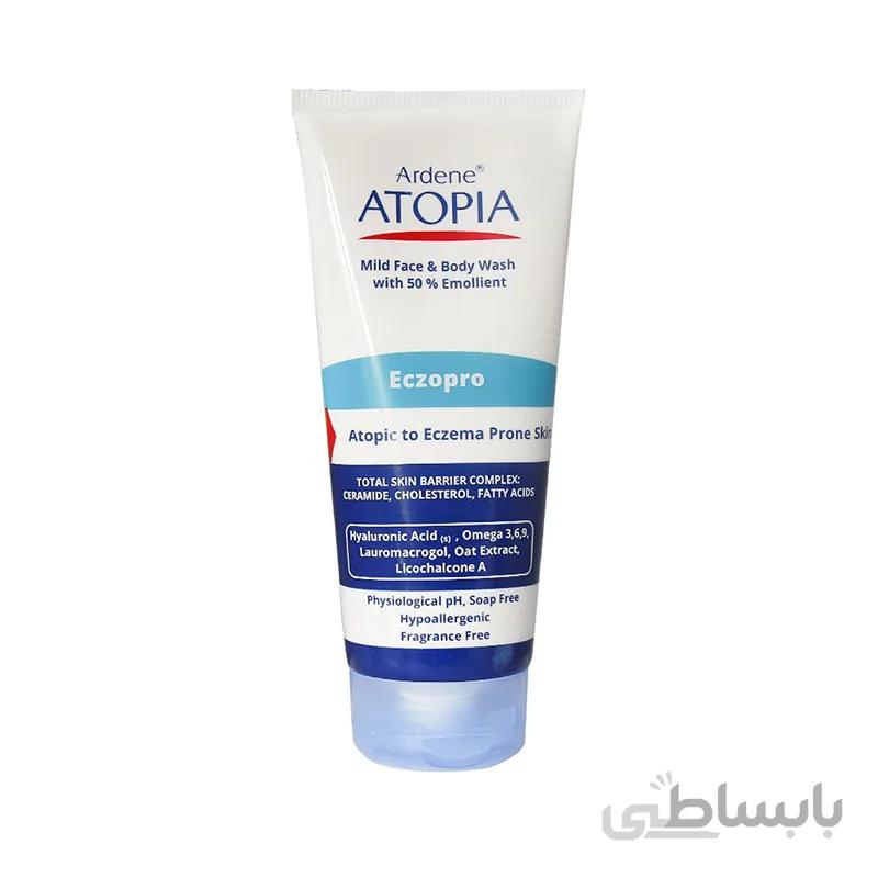 لوسیون مرطوب کننده قوی بدن حاوی 10 درصد اوره آتوپیا آردن 200 گرمی ا Arden Atopia Moisturizing Body Lotion 10%Urea 200 g
