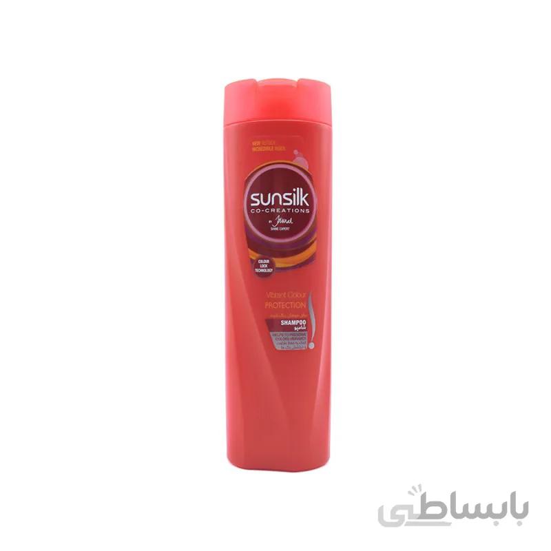 شامپو موهای رنگ شده سان سیلک یونیلیور 350 میلی لیتر ا Sunsilk Vibrant Colour Protection Shampoo 350 ml