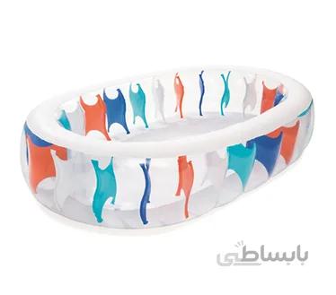 استخر بادی کودک بست وی طرح شفاف