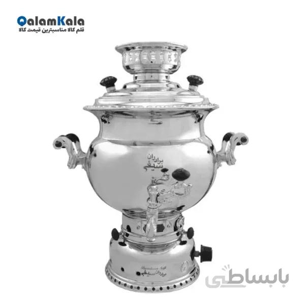 سماور گازسوز برادران سیفی مدل 2012 ظرفیت 7 لیتری بدون ترموکوبل