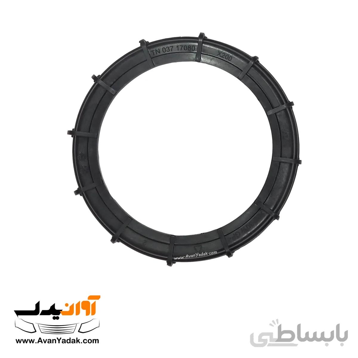 واشر رینگی مهره پلیمری پمپ بنزین ساینا و کوییک ا Bucket door ring washer