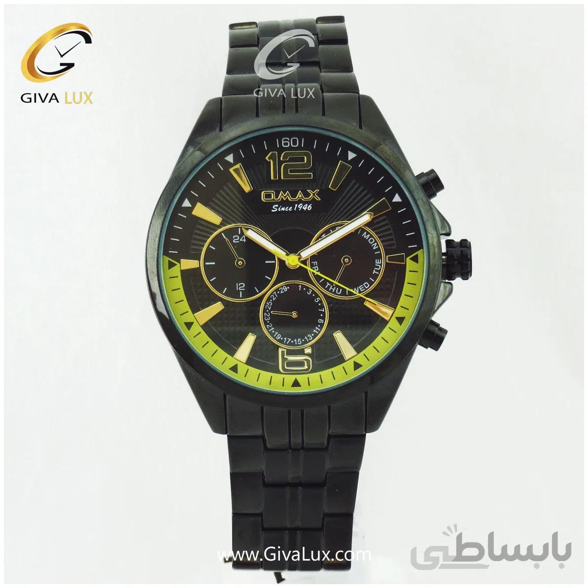 ساعت مچی مردانه اورجینال سه موتوره OMAX مدل GX49M22Y