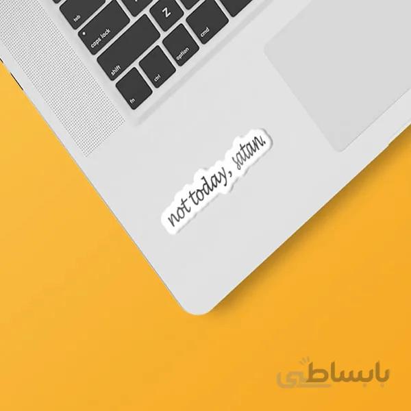 استیکر لپ تاپ طرح دخترونه ۱۷