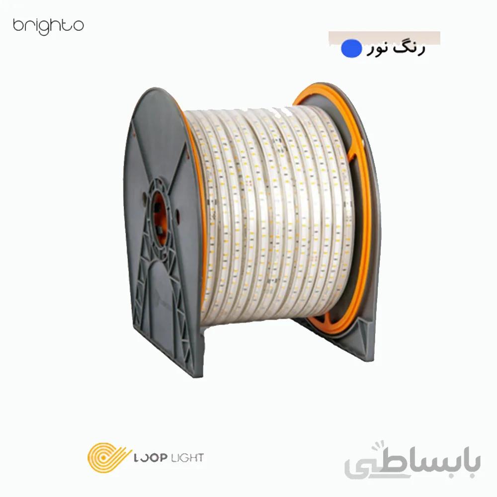 ریسه شلنگی لوپ لایت ۲۸۳۵ آبی تراکم ۱۲۰ تکنولوژی بدون سیم