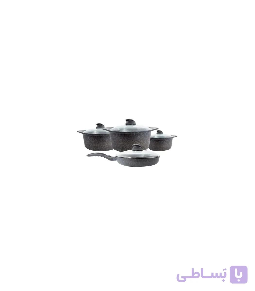 سرویس قابلمه 8 پارچه گرانیت عرشیا مدل CO360-2279
