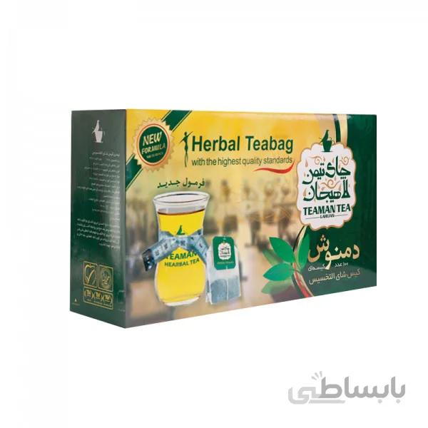 دمنوش تی بگ رژیمی ۱۰۰ عددی