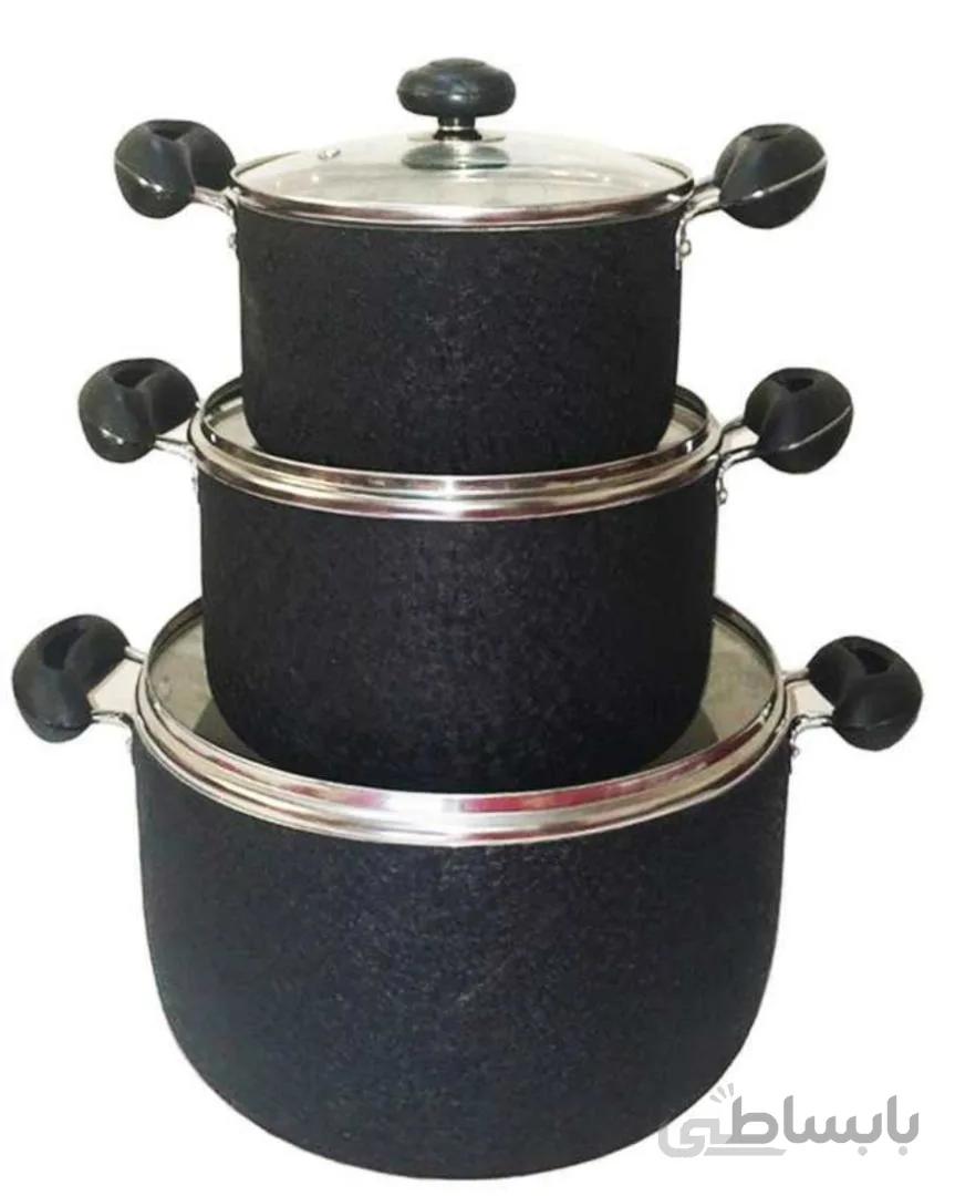 سرویس قابلمه 6 پارچه کوچک شانل 6p