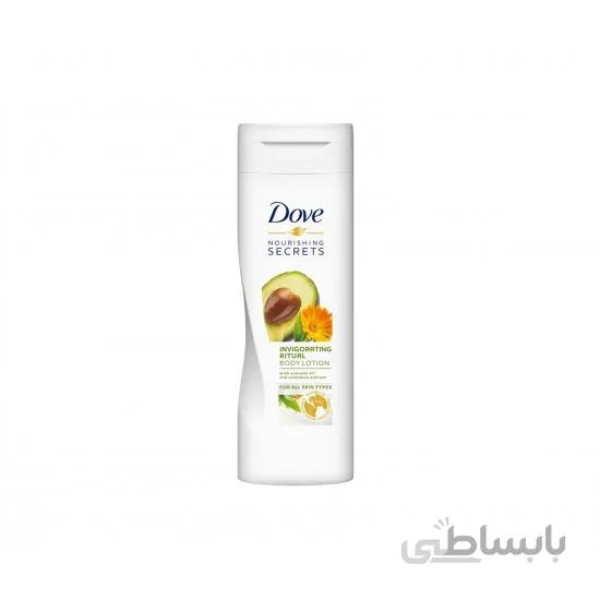 لوسیون بدن داو اورجینال آلمان مدل Invigoration Ritual Body Lotion مناسب انواع پوست ها Dove حجم 400 میل