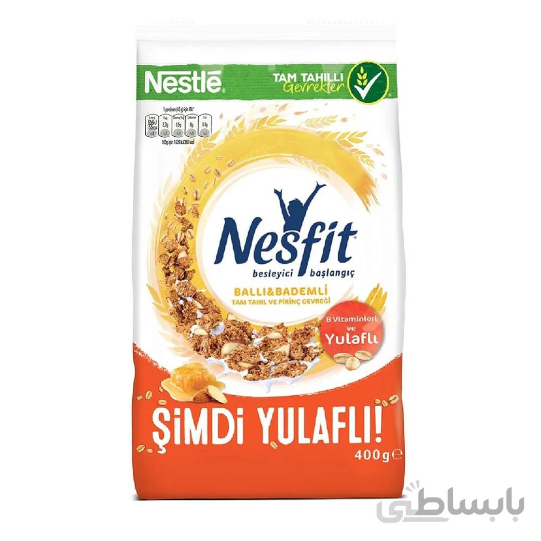 کورن فلکس رژیمی با طعم عسل وبادام نسفیت نستله۴۰۰گرم