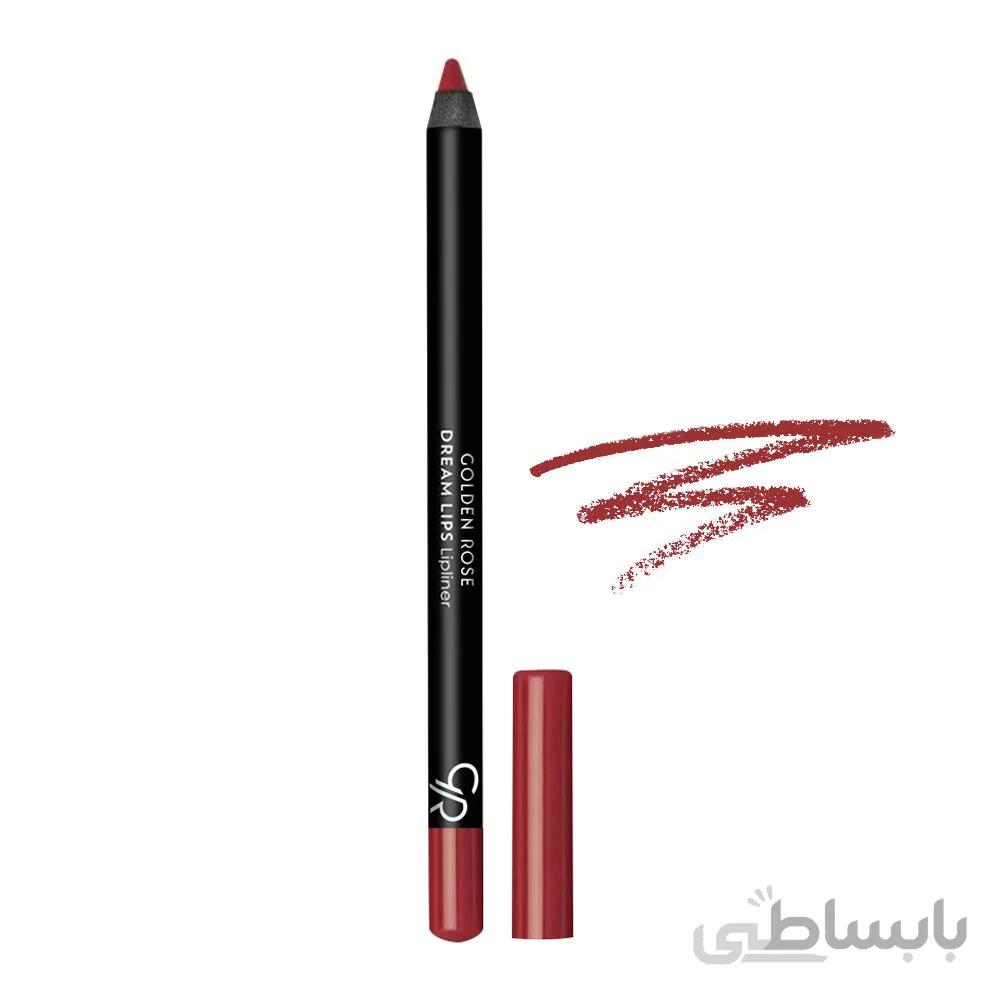 مداد لب گلدن رز مدل Dream شماره 517 ا Golden Rose Dream Lips Lipliner No. 517