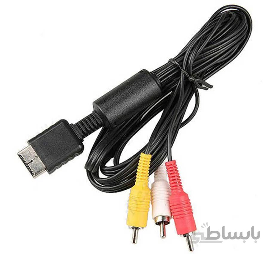کابل تبدیل کامپوننت به RCA مناسب برای پلی استیشن 2
