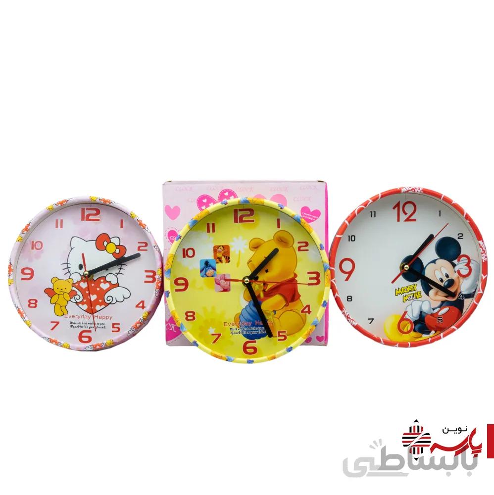 ساعت دیواری دایره 20 سانت فانتزی 226