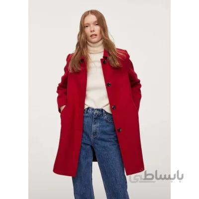 پالتو زنانه مانگو مدل 17047722-BARDOT-LM