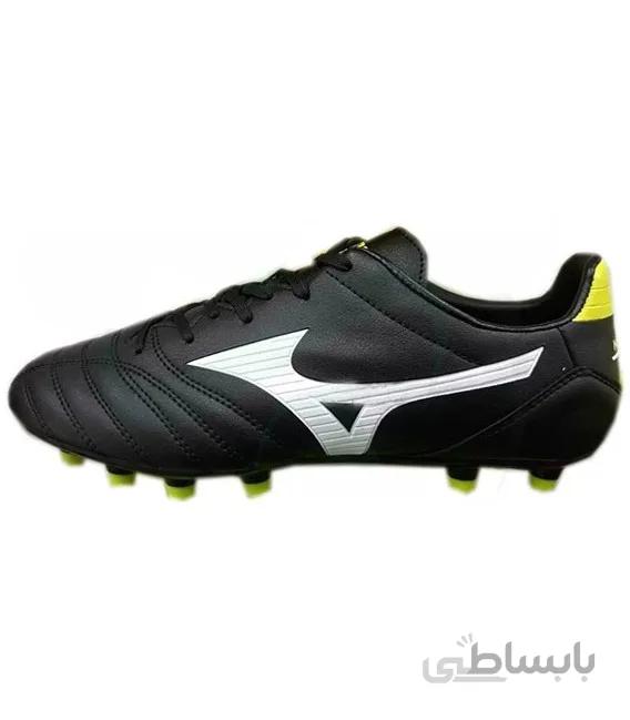 کفش فوتبال میزانو Mizuno Morelia FG Black White Yellow