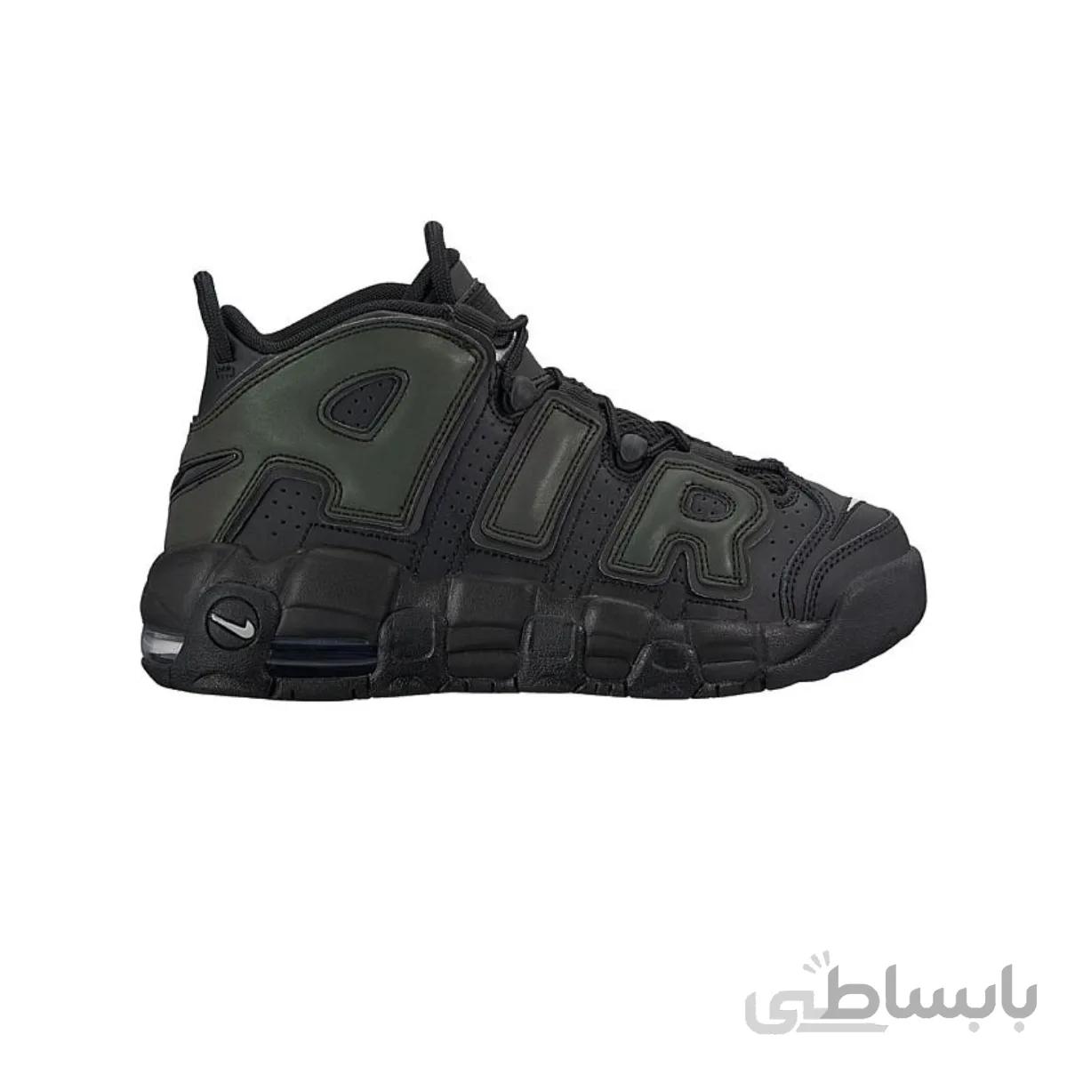کتونی مردانه نایک ایر اپتمپو Nike Air More Uptempo Black Reflective