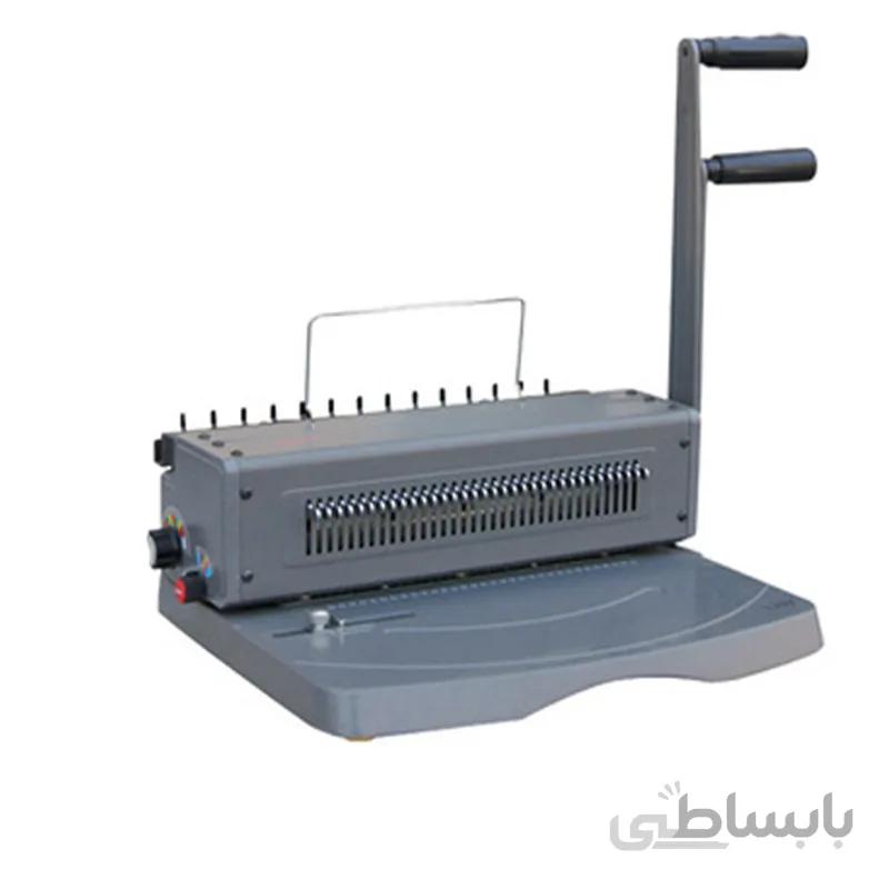 دستگاه صحافی دوبل فلزی مدل 2308 ا Double metal binding machine model 2308