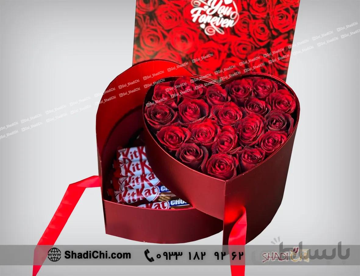 باکس گل قلبی اليانا شماره ۴۳