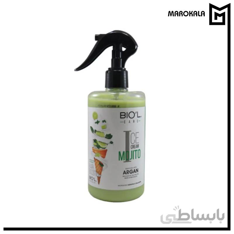 بستنی مو بیول مدل موهیتو حجم 400 میلی لیتر ا Biol Hair Lotion With Ice Cream Mojito 400ml