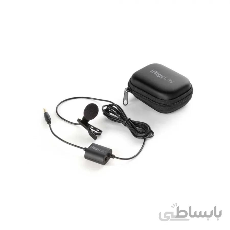 میکروفن یقه‌ای تلفن همراه IK Multimedia مدل iRig Mic Lav