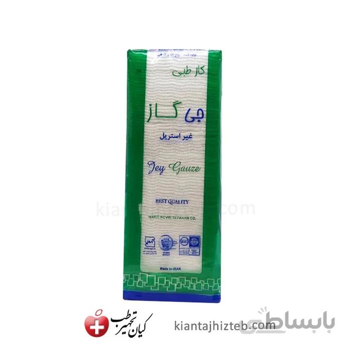 گاز طبی غیر استریل جی گاز 10x10 ـ 400 گرم 8 لا