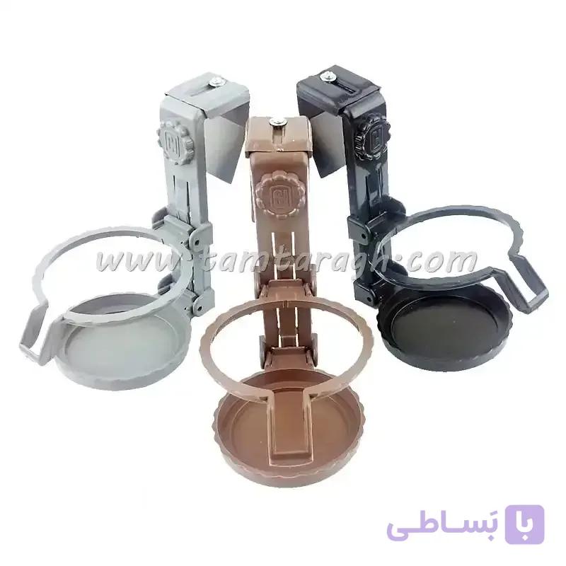جا لیوانی تاشو با قابلیت نگهداری لیوان دسته دار
