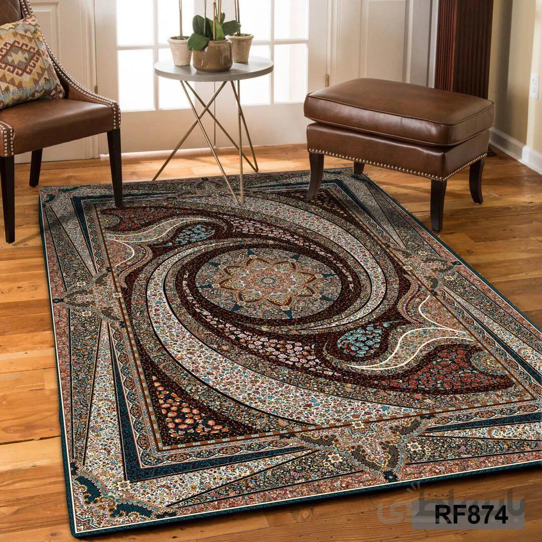 روفرشی مخمل کشدوز کد 874 در چهار سایز استاندارد زمان آماده شدن 20 روز کاری ارسال رایگان به سراسر کشور - تیپاکس یا پیک / 12 متری