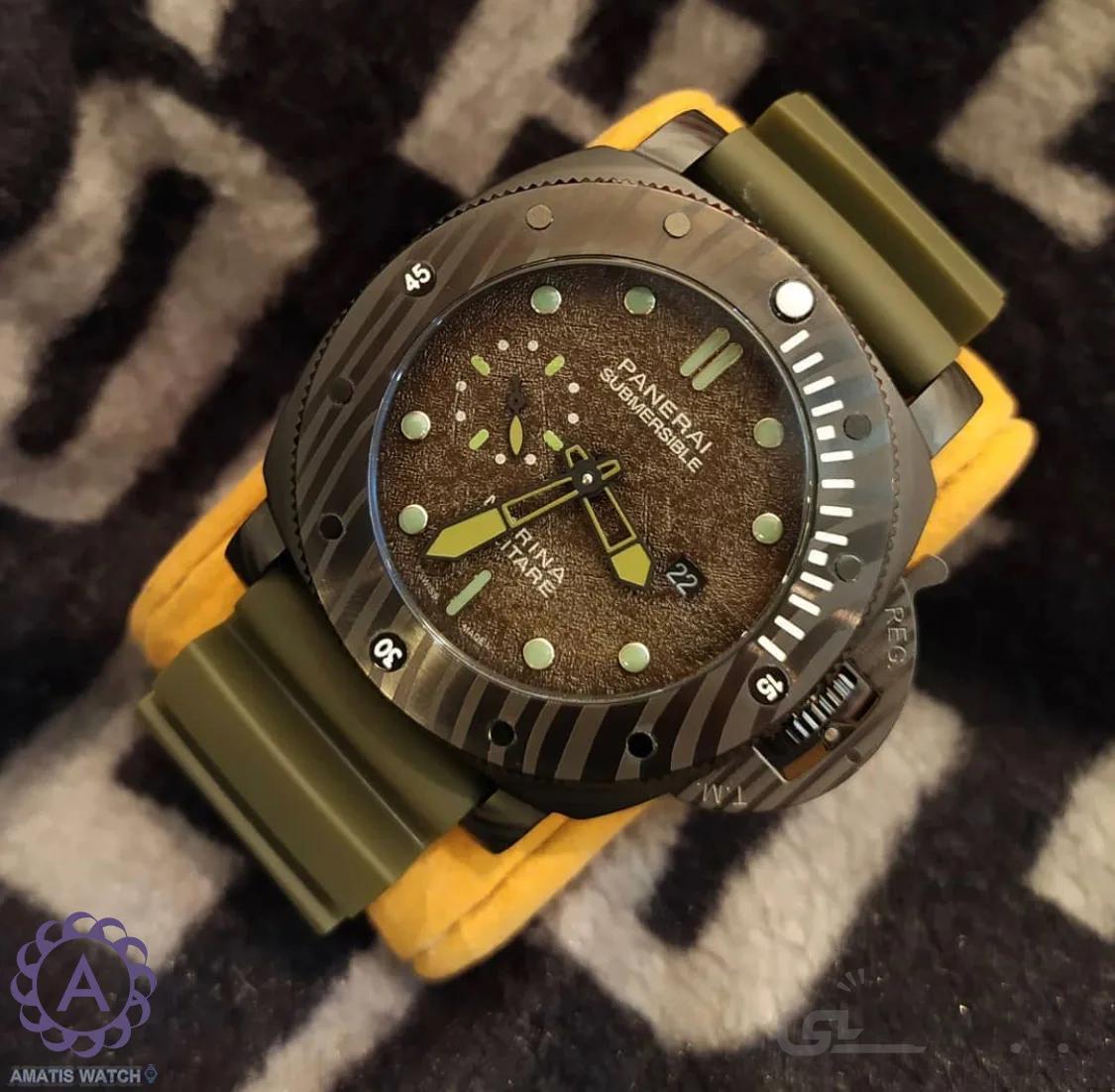 ساعت مچی مردانه پنرای مدل Panerai Submersible 8021P