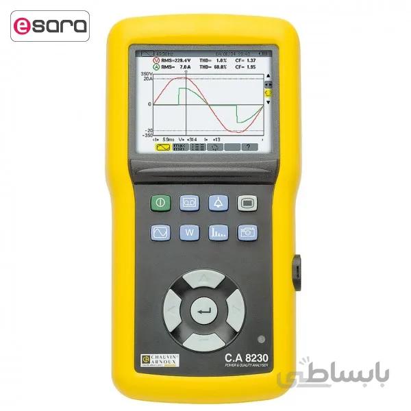 پاور آنالایزر تک فاز کاوین آرنوکس مدل CA8230 ا Chauvin Arnoux CA8230 Power and Energy Quality Analyser