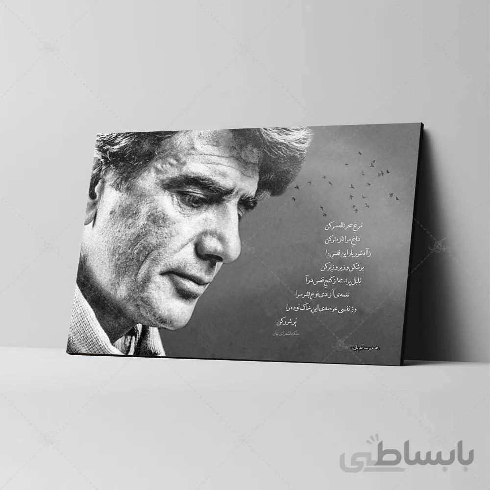 تابلو شاسی طرح محمدرضا شجریان کد 4G141