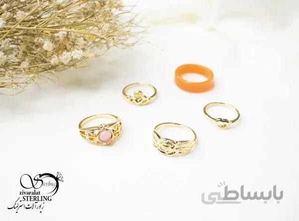 پک انگشتر زنانه کد 5602