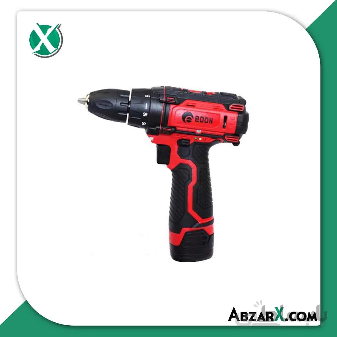 دریل شارژی دو باطری ادون مدل AD-12A ا دریل شارژی دو باطری ادون مدل AD-12A کد 327374