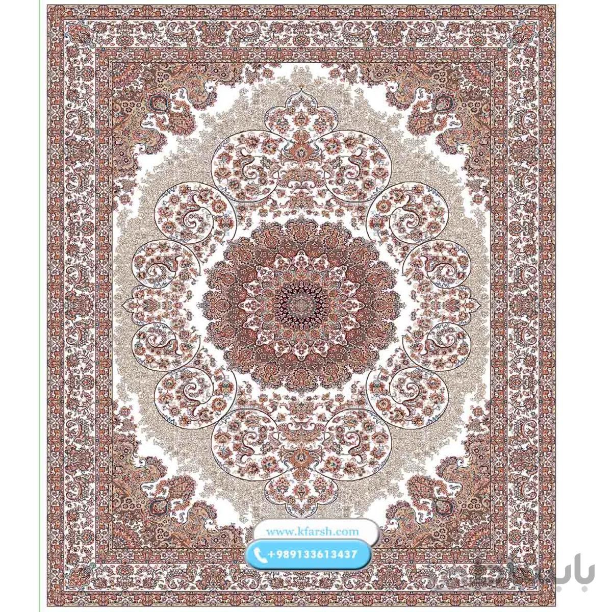 فرش ۵۰۰ شانه طرح آریا