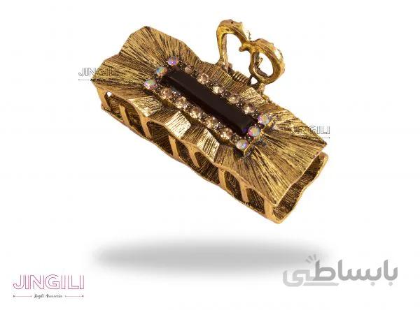 کلیپس مو مدل مستطیل کد hcw0018