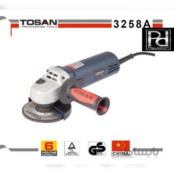 مینی فرز توسن مدل 115 میلیمتر 850 وات - 3258A ا tosan tools