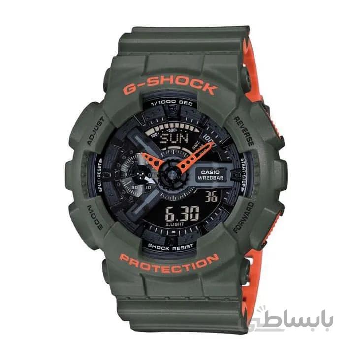 ساعت مچی جی شاک مدل Casio G-Shock GA-110-LN 3A