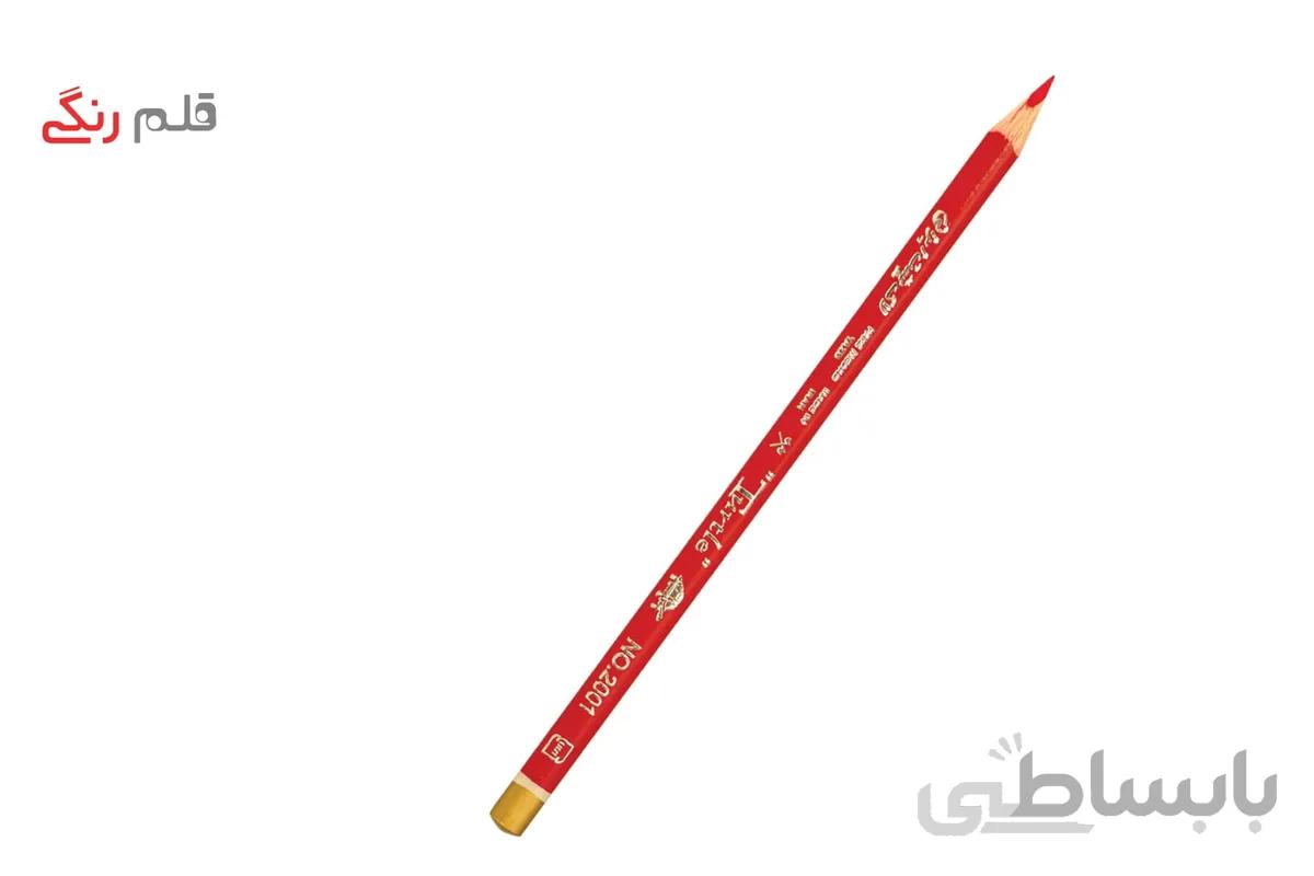 مداد قرمز سه ضلعی لاکپشت ا turtle red pencil