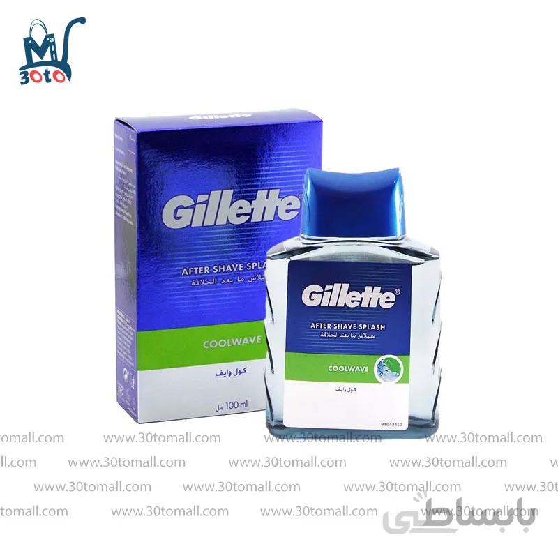 افتر شیو ژیلت مدل coolwave حجم 100میل