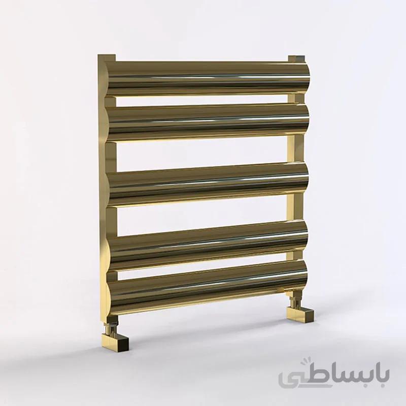 حوله خشک کن آلومینیوم طلایی لوور