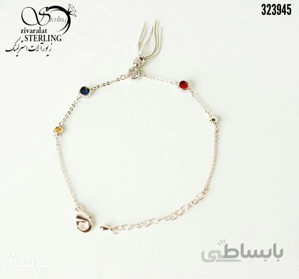 دستبند زنانه طرح طلا کد: 3104 کد 521216