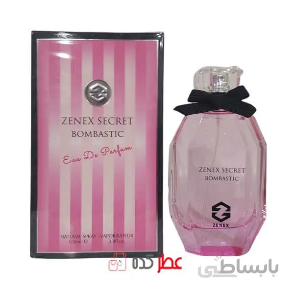 ادکلن زنانه زنیکس Zenex Secret Bombastic حجم 100 میل "ویکتوریا سکرت بامبشل"