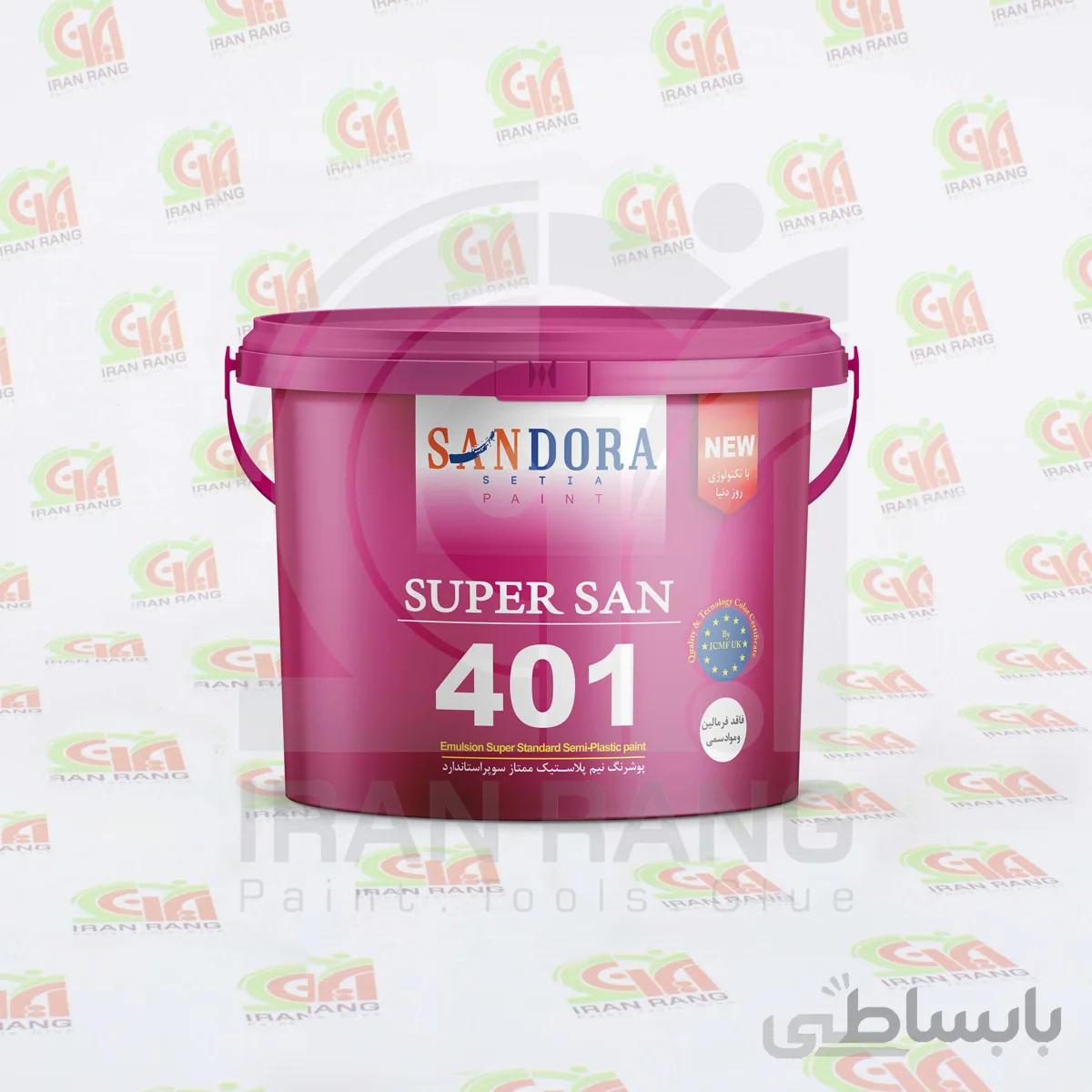 ساندورا نیم پلاستیک ممتاز سوپرسان گالن کد 401