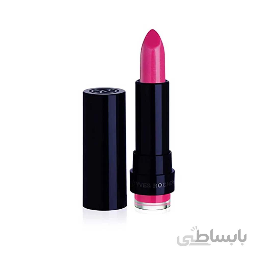رژ لب ایوروشه شماره 12 مدل brillant shin ا yves rocher rouge vertige lipstick N12 model brillant shin