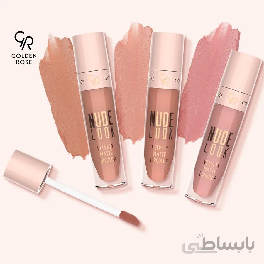 رژ لب مایع مات نود گلدن رز